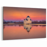 Kentucky Wall Art – Scenic Sunset Reflection and Iconic Architecture