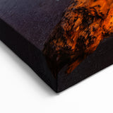 Baltic Sea Art - Europe Landscape Art with Sunset and Driftwood Scene