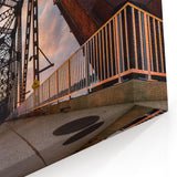 Kentucky Derby Prints – Scenic Bridge at Sunset with Industrial Design