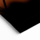 Kansas Wall Art - Wheat Silhouette at Sunset Kansas Nature Art Print