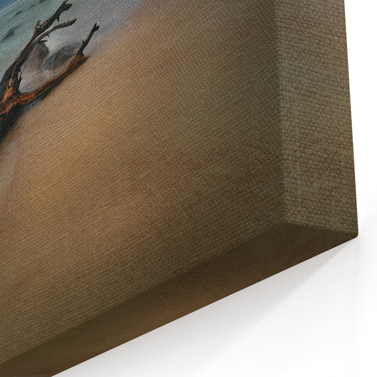 Baltic Sea Art - Moody Lithuanian Beach Canvas Print