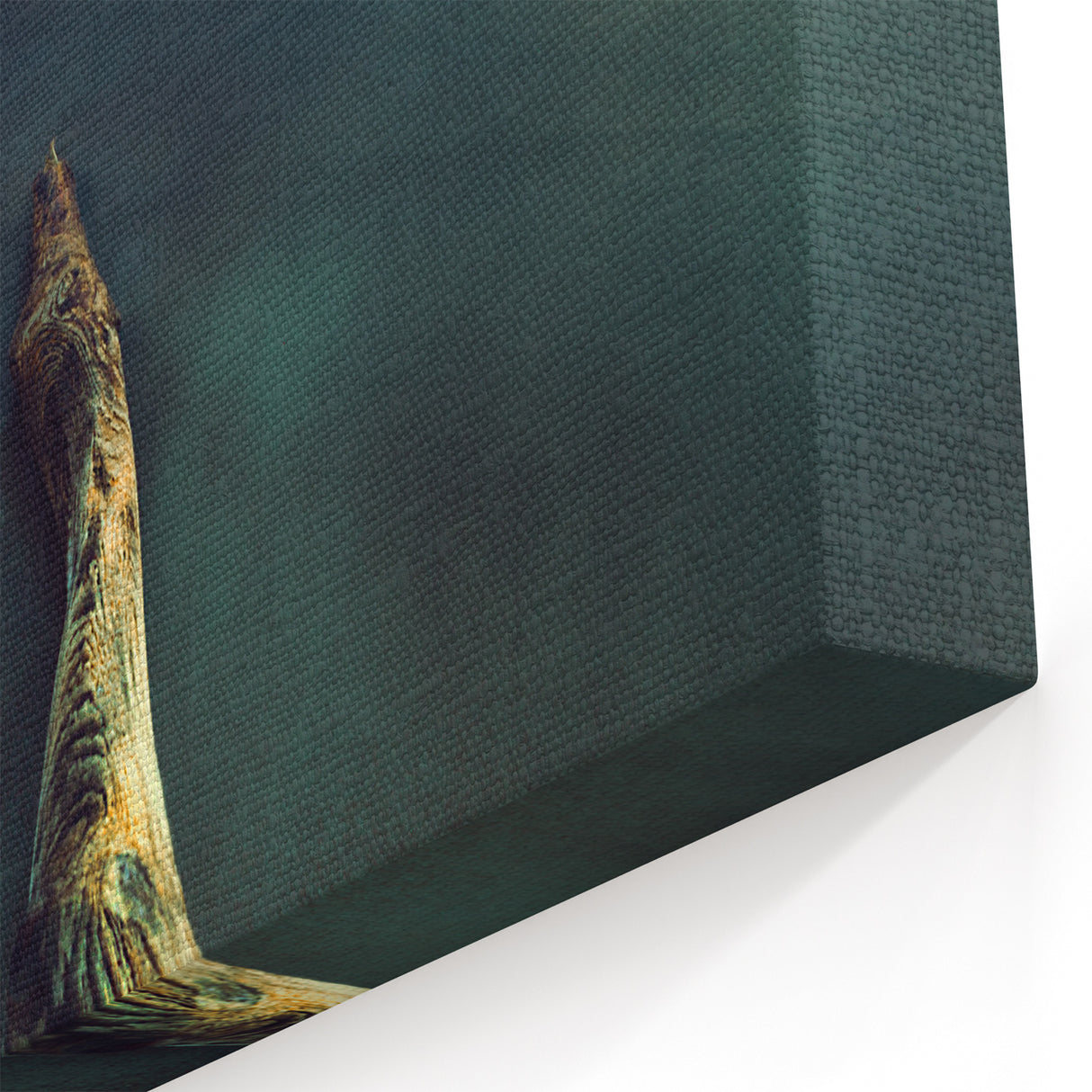 Vilnius Cityscape Canvas - Driftwood at Sunset Baltic Coast Print