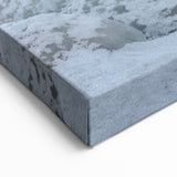 Baltic Sea Art - Winter Ice and Sunset Coastal Canvas Print