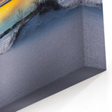 Kansas Nature Art - Peaceful Sand Dunes and Sunset Over Lake Photography