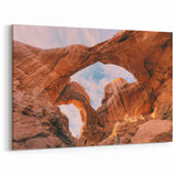 Arches National Park Wall Art - Double Arch Utah Scenic Rock Formations