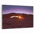Canyonlands National Park Art - Serene Mesa Arch Sunrise Canvas Prints