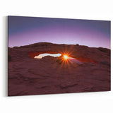 Canyonlands National Park Art - Serene Mesa Arch Sunrise Canvas Prints