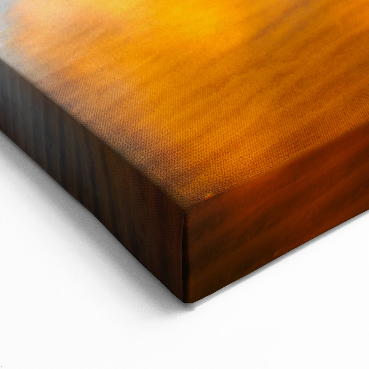 Lithuania Wall Art - Baltic Sea Sunset Reflections on Snowy Shore