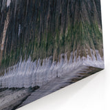 Europe Landscape Art - Frozen Baltic Sea Shore with Rustic Pier