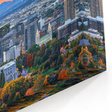 Salt Lake City Art Prints - Sunset Skyline View with Utah State Capitol