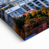 Salt Lake City Art Prints - Sunset Skyline View with Utah State Capitol