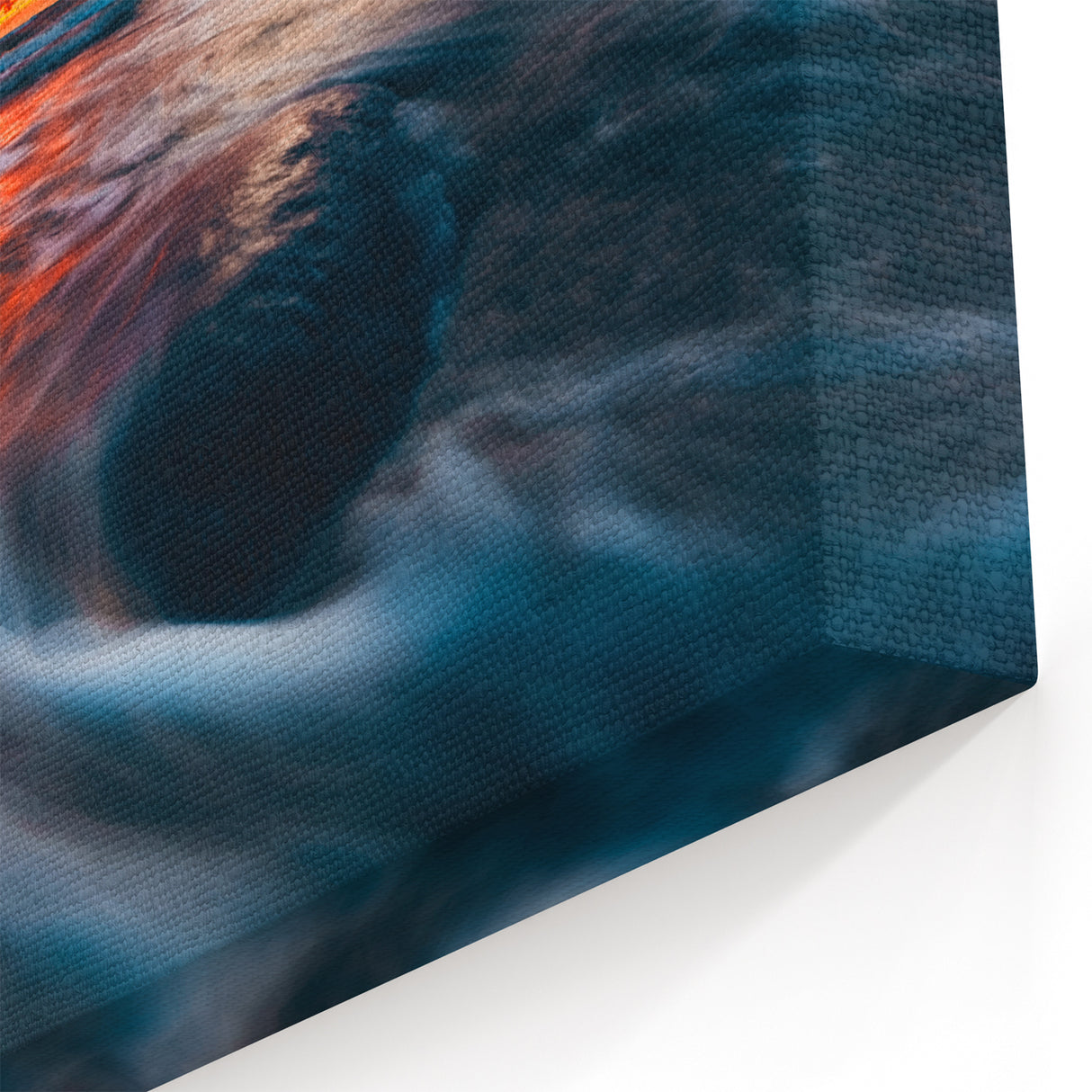 Baltic Sea Art - Dramatic Sunset Waves on Lithuania’s Coast