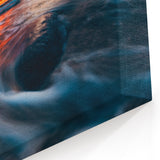 Baltic Sea Art - Dramatic Sunset Waves on Lithuania’s Coast