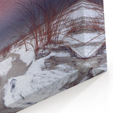 Lithuanian Scenery Prints - Snowy Dunes and Winter Grass by the Baltic Sea