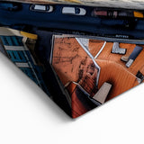 Vilnius Cityscape Canvas - Aerial View of Historic Lithuania Architecture