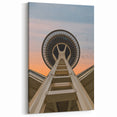 Seattle Space Needle Skyline Art - Seattle Cityscape Wall Decor