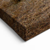 Iowa Wall Art - Rustic Barn and Hay Bales Iowa Rural Scenery Canvas Print