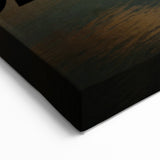 Baltimore Skyline Canvas - Baltimore Harbor Wall Art Sunset Scene