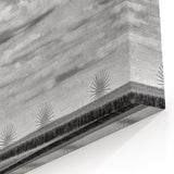 Iowa Wall Art - Black and White Wind Turbines Iowa Photography Print