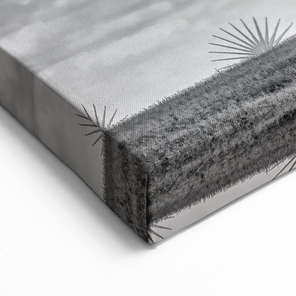 Iowa Wall Art - Black and White Wind Turbines Iowa Photography Print