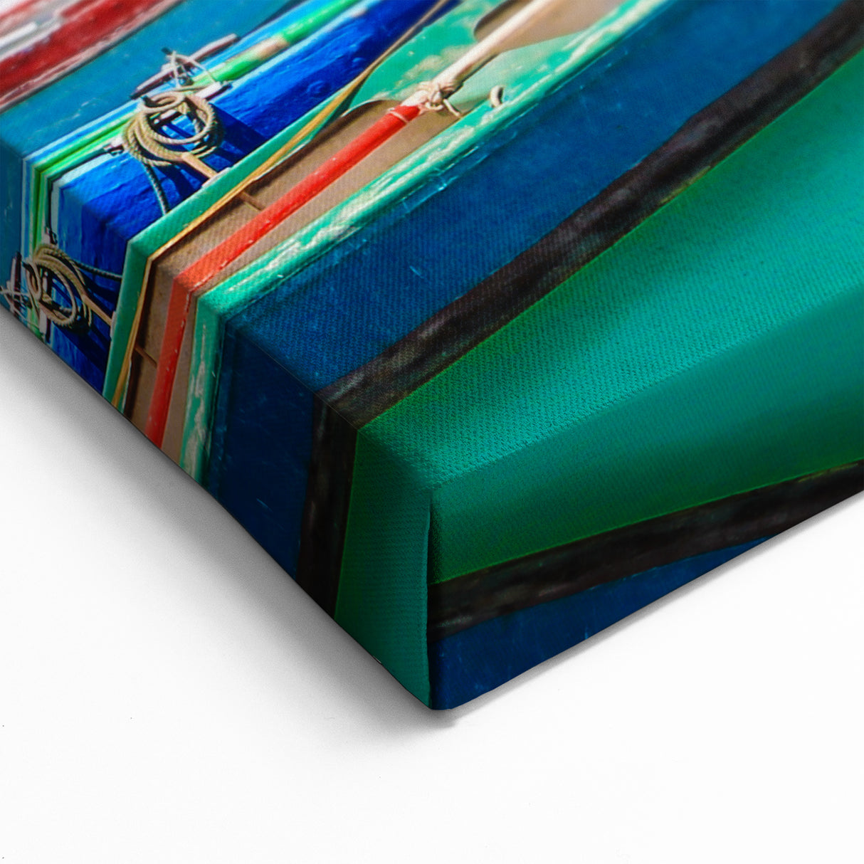 Malta Wall Art - Mediterranean Coastal Boats and Cityscape Canvas Prints