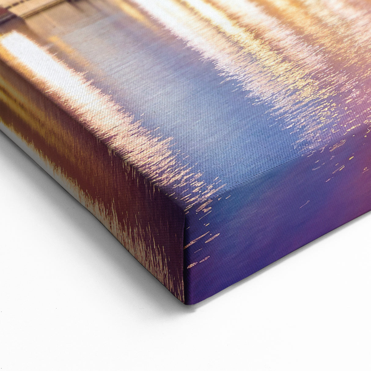 Baltimore Cityscape Art - Baltimore Skyline Canvas at Sunset Harbor