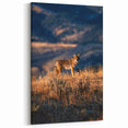 Yellowstone National Park Art - Wildlife Coyote Scenic Photography Print