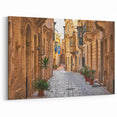 Malta Scenic Art - Charming Alleyway in Historic Mediterranean Village