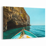 Malta Scenic Art - Boat Journey Through Blue Grotto and Cliffside Views