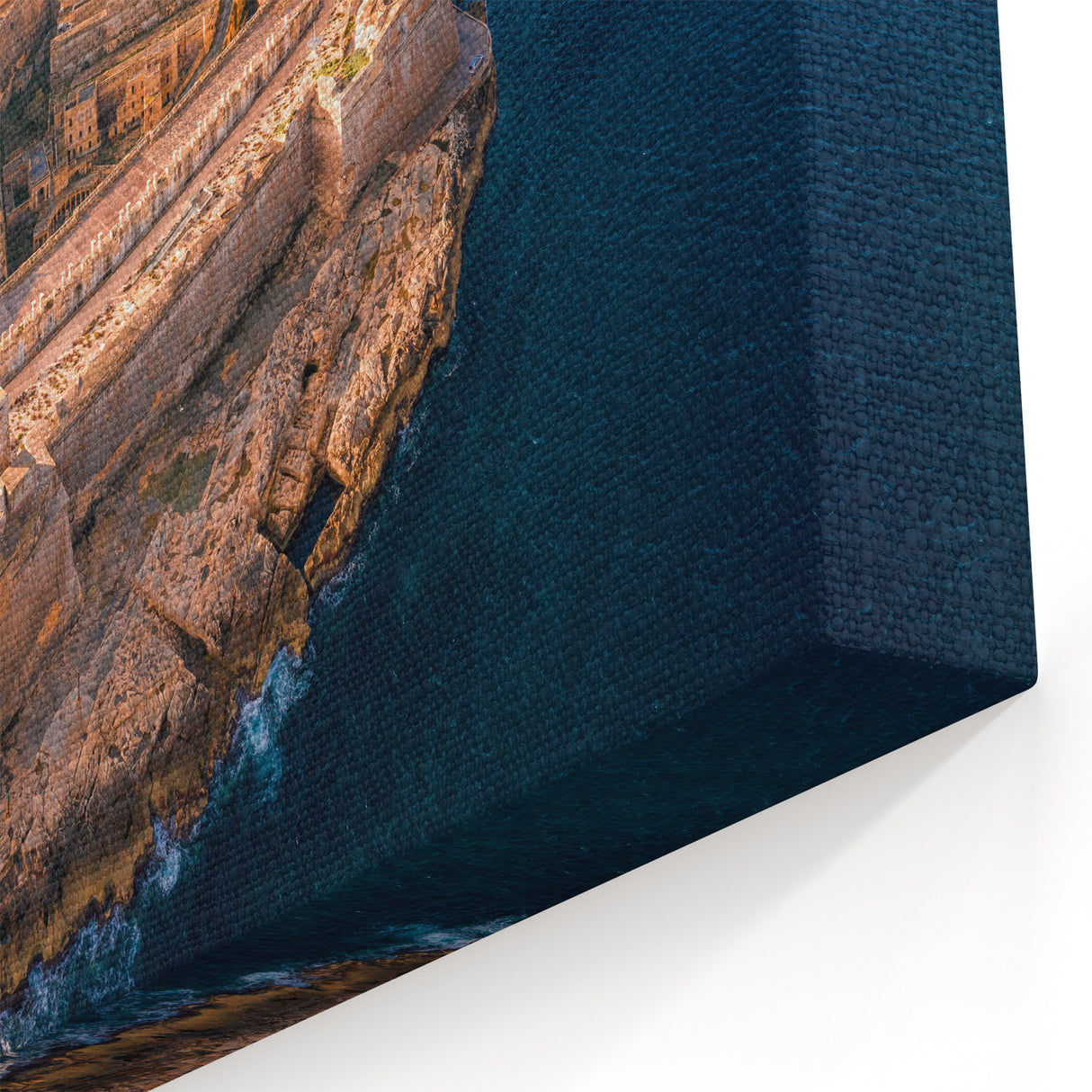 Malta Wall Art - Aerial View of Fort St. Elmo and Mediterranean Coastline