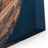 Malta Wall Art - Aerial View of Fort St. Elmo and Mediterranean Coastline