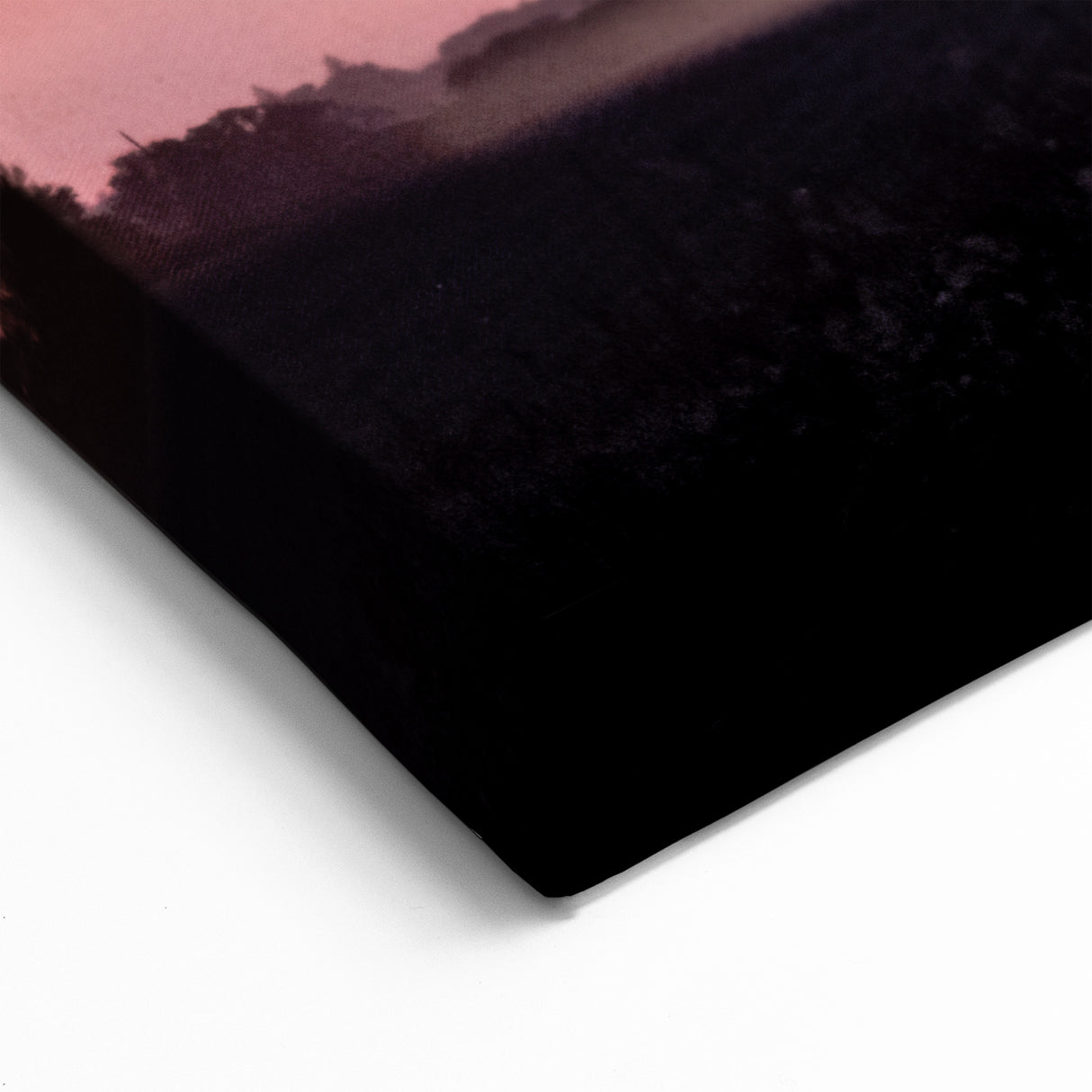 Iowa Photography Art - Wind Turbines at Sunset Iowa Scenery Canvas Print