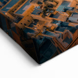 Malta Travel Posters - Dramatic Aerial View of Valletta at Dusk