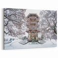 Baltimore Photography Wall Art - Snowy Pagoda in Patterson Park Scene