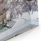 Baltimore Photography Wall Art - Snowy Pagoda in Patterson Park Scene