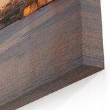 Malta Wall Art - Sailboat and Valletta Skyline at Dusk with Full Moon