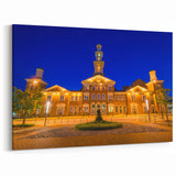 Baltimore Landmark Prints - Historic Baltimore Building at Night