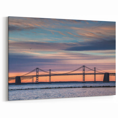 Baltimore Cityscape Art - Harbor Reflection at Sunrise Scene