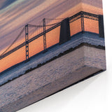 Baltimore Cityscape Art - Harbor Reflection at Sunrise Scene