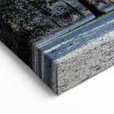 Iowa Scenery Prints - Snow on Autumn Trees Iowa Landscape Art Decor