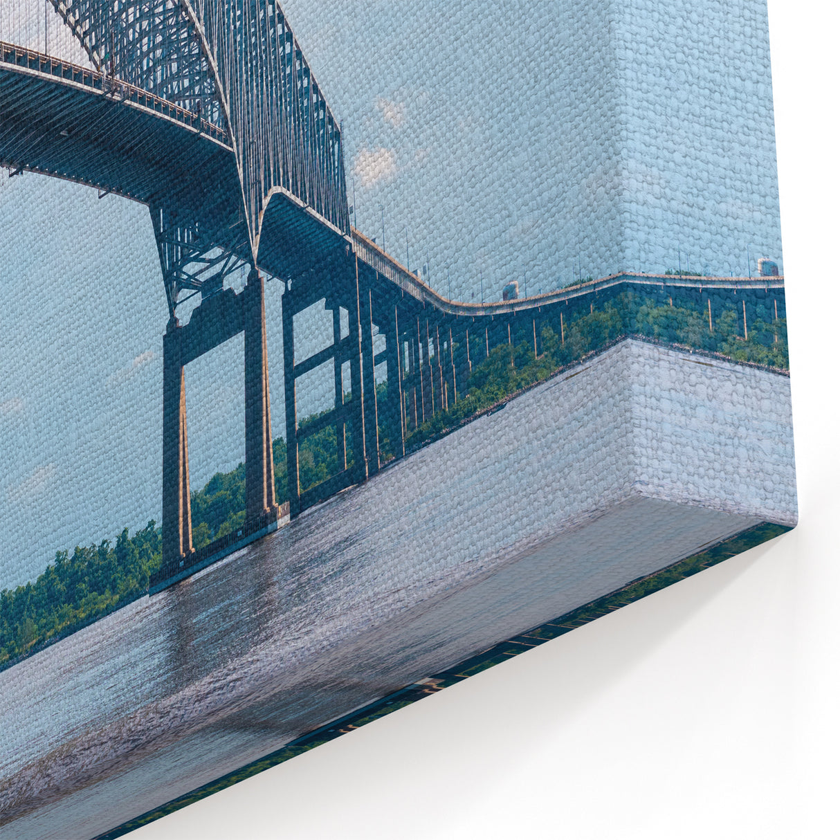 Baltimore Scenic Prints - Majestic Bridge over Patapsco River Scene