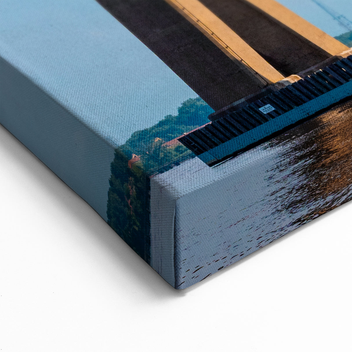 Baltimore Scenic Prints - Majestic Bridge over Patapsco River Scene