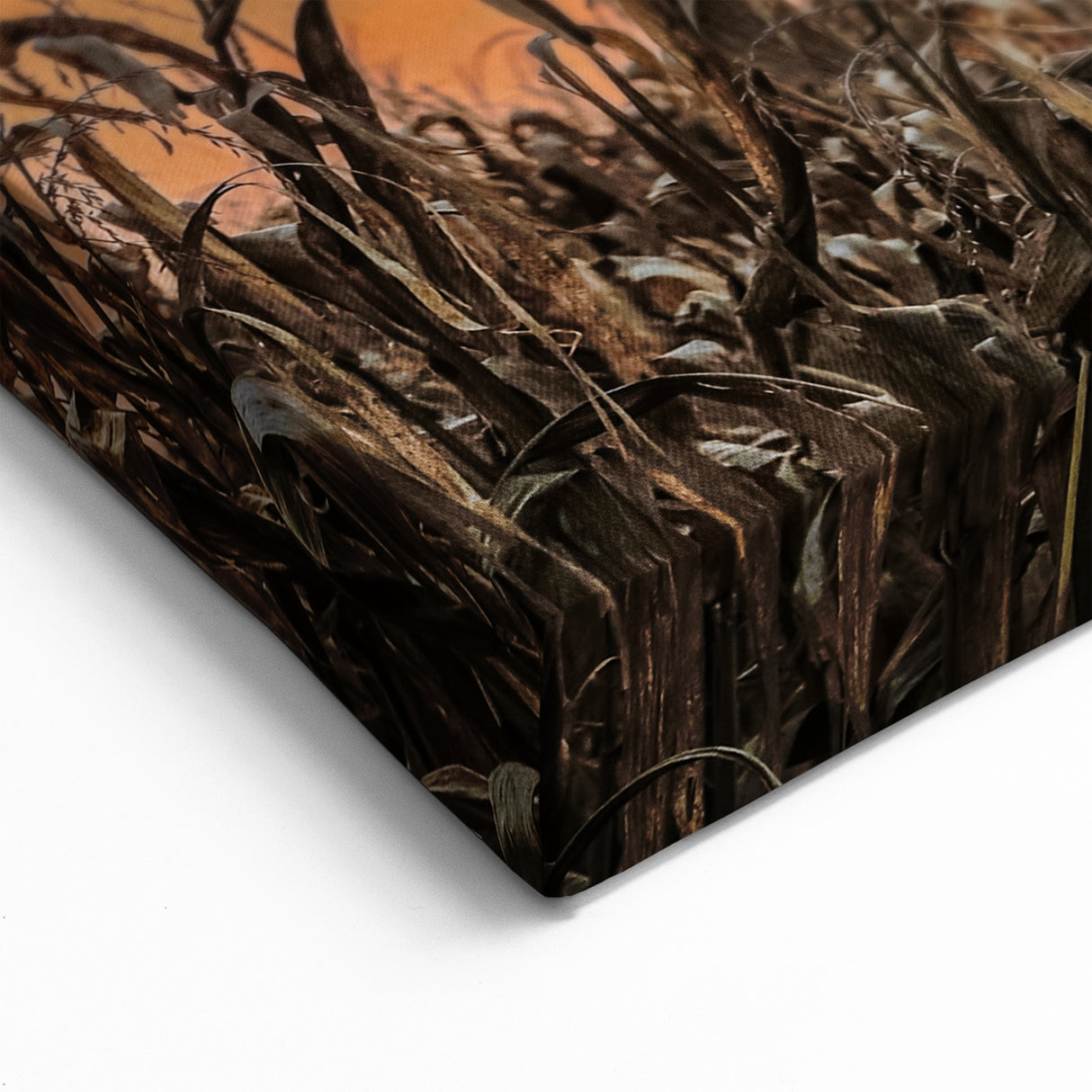 Indiana Landscape Art - Majestic Cornfield Sunset Indiana Home Decor