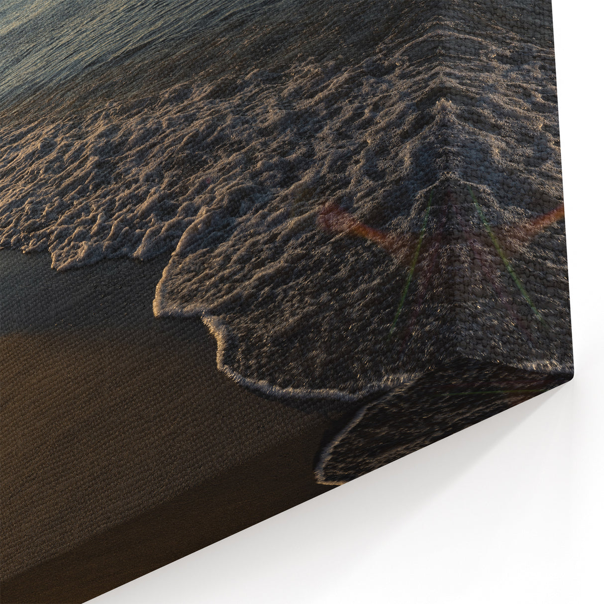 Indiana Wall Art - Tranquil Beach Sunset Indiana Scenery Art for Sale