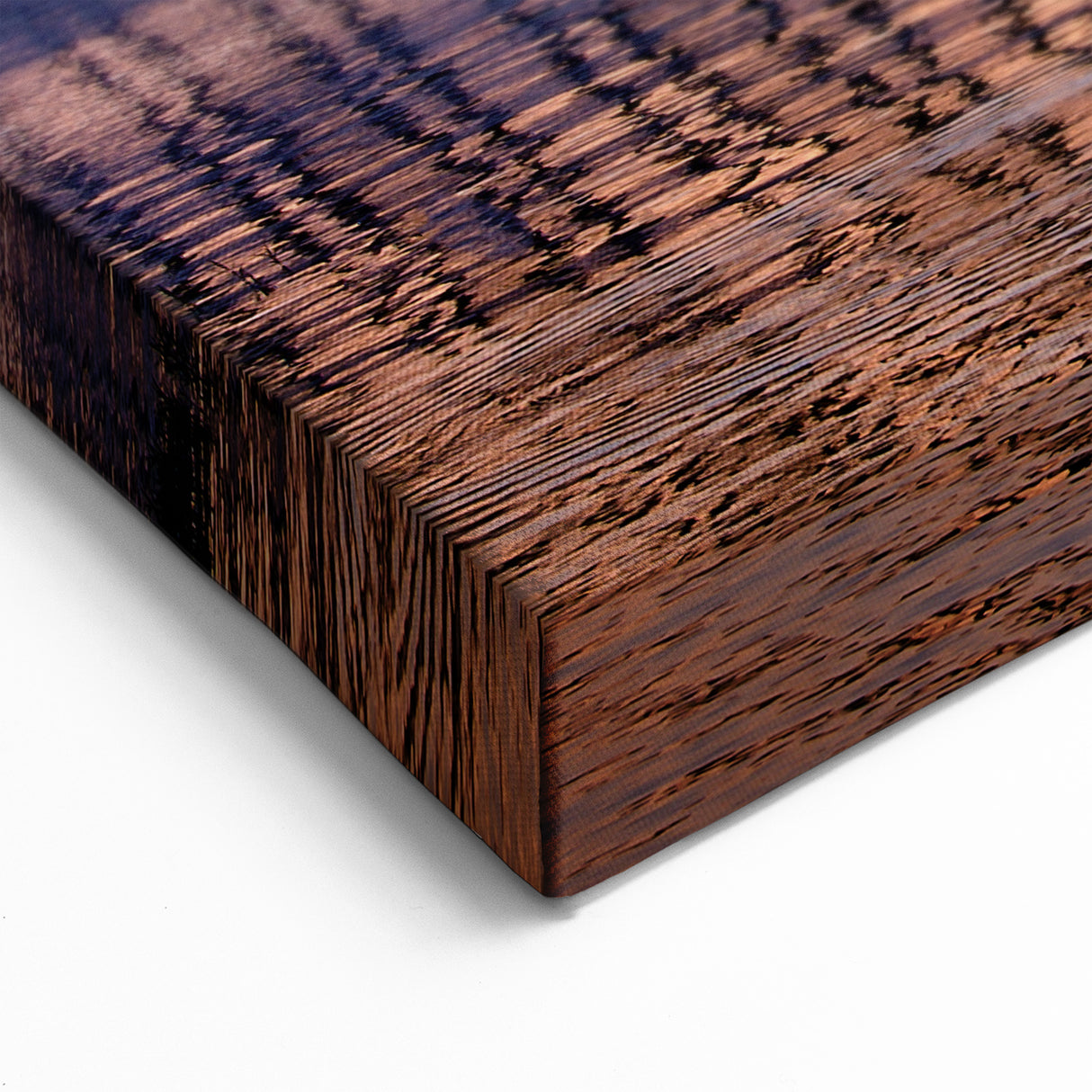 Indiana Home Decor - Scenic Sunset Bridge Reflection Indiana Art Collection