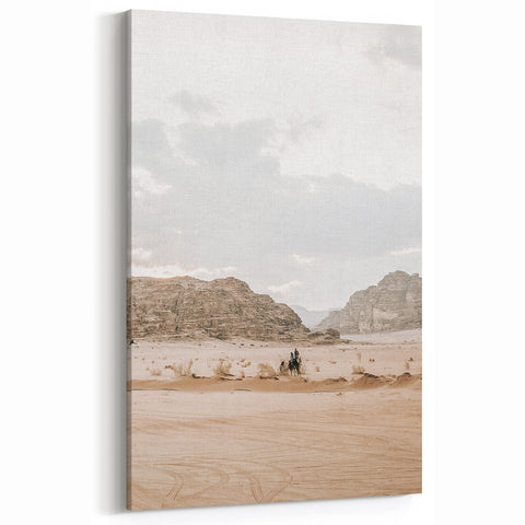 Desert Riders Wall Art - Rustic Farmhouse Country Style Decor Print