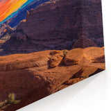 Southwestern Landscape Art – Delicate Arch at Sunset in Arches National Park