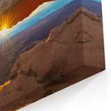 Scenic Moab Photography – Sunrise Through Mesa Arch in National Park Print