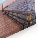 Chesapeake Bay Scenic Art - Peaceful Pier View in Canvas and Framed Prints