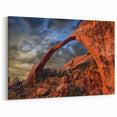 Delicate Arch Prints – Dramatic Sky Over Landscape Arch in Utah Scenic Art